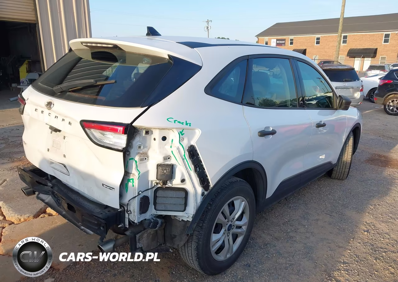 2020 Ford Escape S VIN:1FMCU0F68LUA68021 - 4