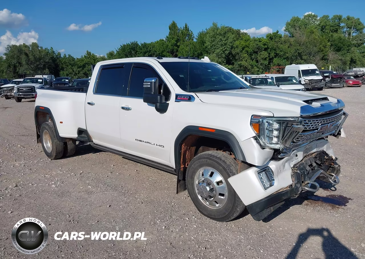 2021 GMC Sierra 3500Hd 4Wd Long Bed Denali VIN:1GT49WEY6MF243727 - 1