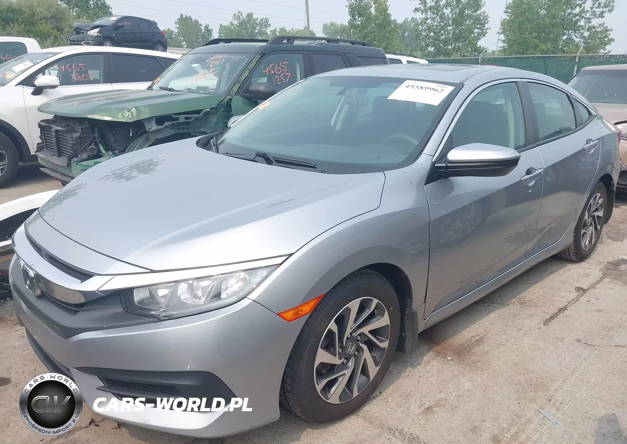 2017 Honda Civic Ex VIN:19XFC2F72HE055196 - 2