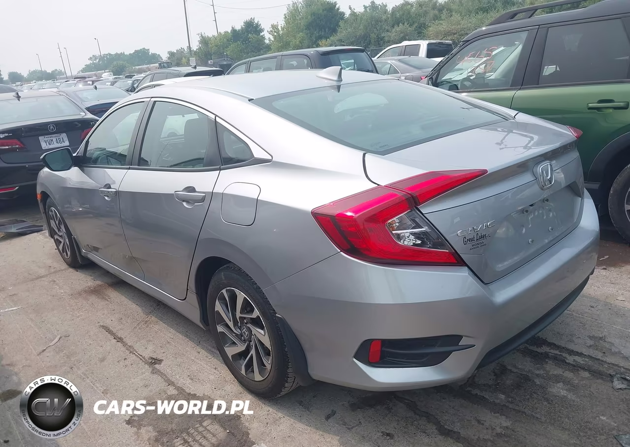 2017 Honda Civic Ex VIN:19XFC2F72HE055196 - 3