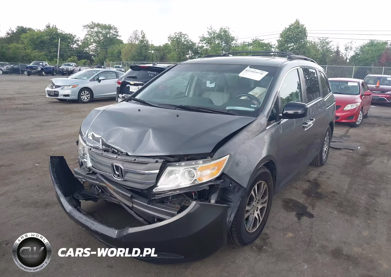 2012 Honda Odyssey Ex-L VIN:5FNRL5H66CB041422 - 2