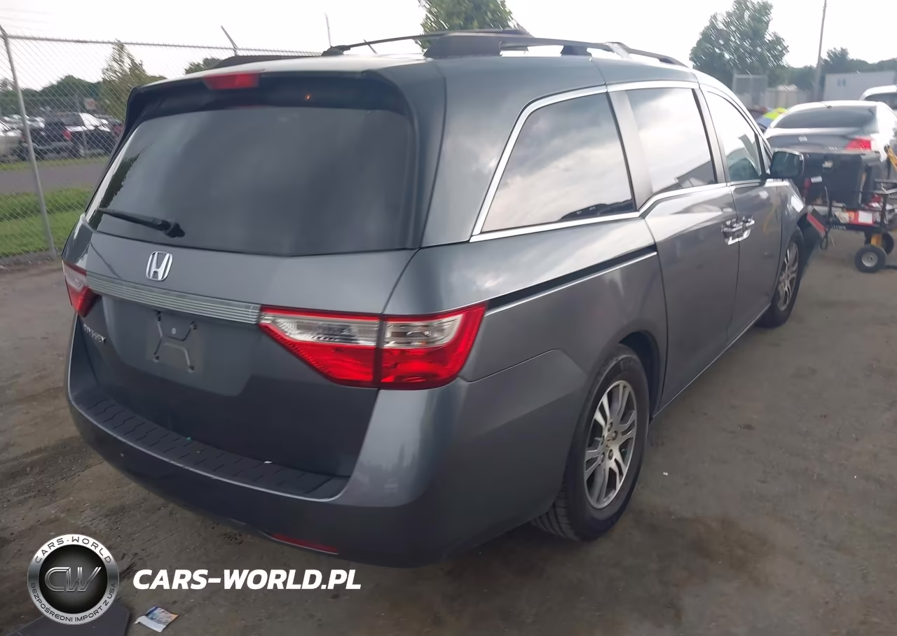 2012 Honda Odyssey Ex-L VIN:5FNRL5H66CB041422 - 4