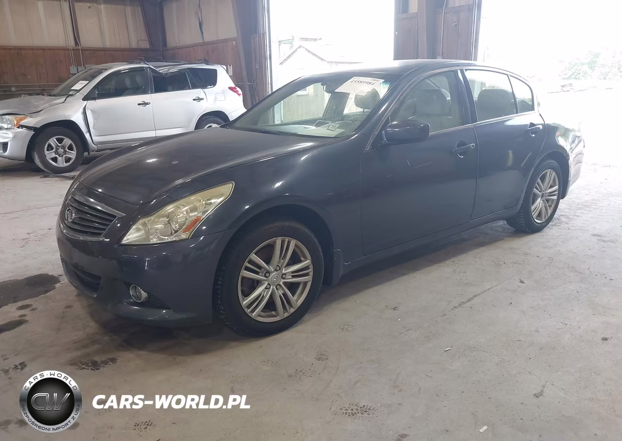 2011 Infiniti G25X VIN:JN1DV6AR7BM654236 - 2