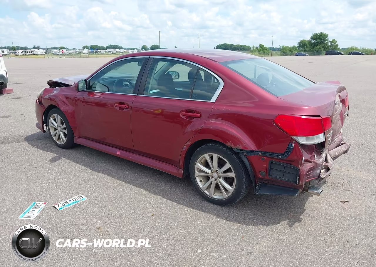 2013 Subaru Legacy 2.5I Premium VIN:4S3BMBC62D3027388 - 3