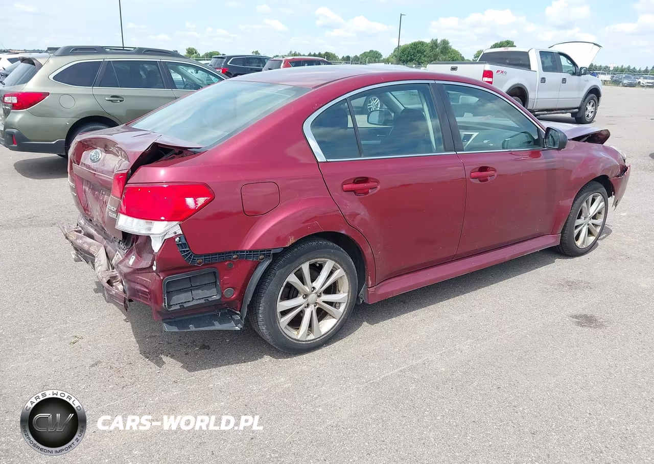 2013 Subaru Legacy 2.5I Premium VIN:4S3BMBC62D3027388 - 4