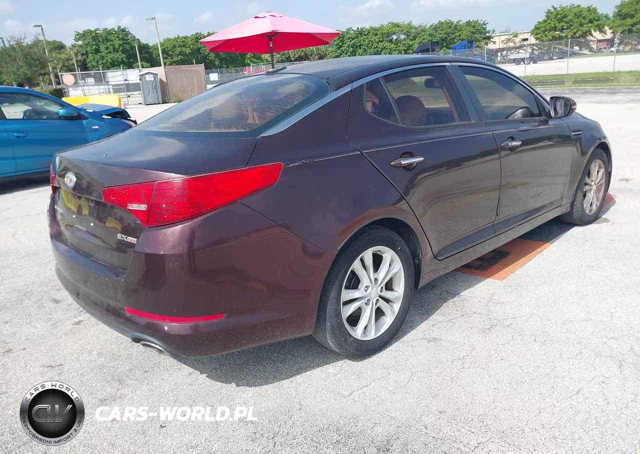 2012 Kia Optima Ex VIN:5XXGN4A76CG010974 - 4