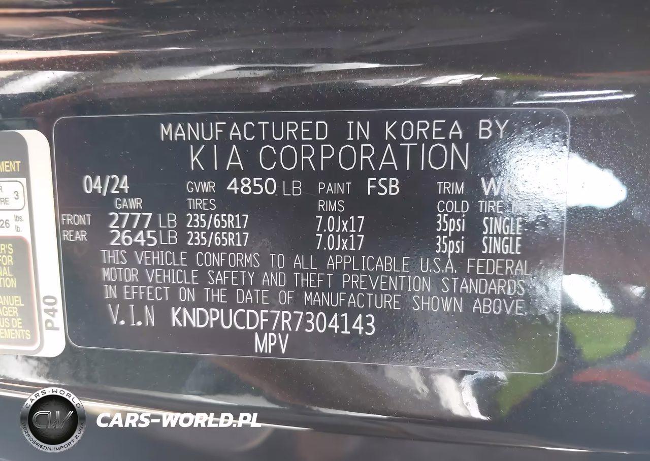 2024 Kia Sportage Lx VIN:KNDPUCDF7R7304143 - 9