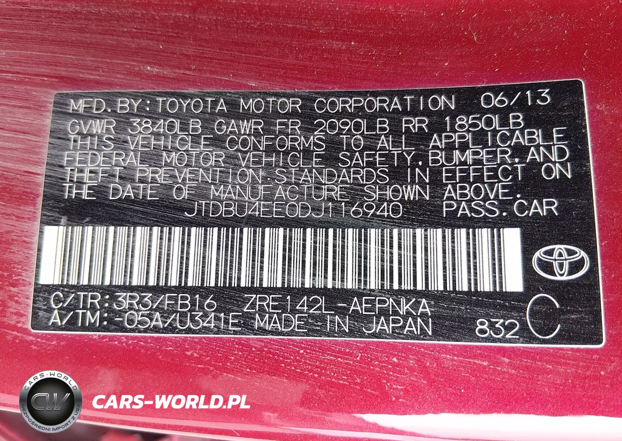 2013 Toyota Corolla Le VIN:JTDBU4EE0DJ116940 - 9