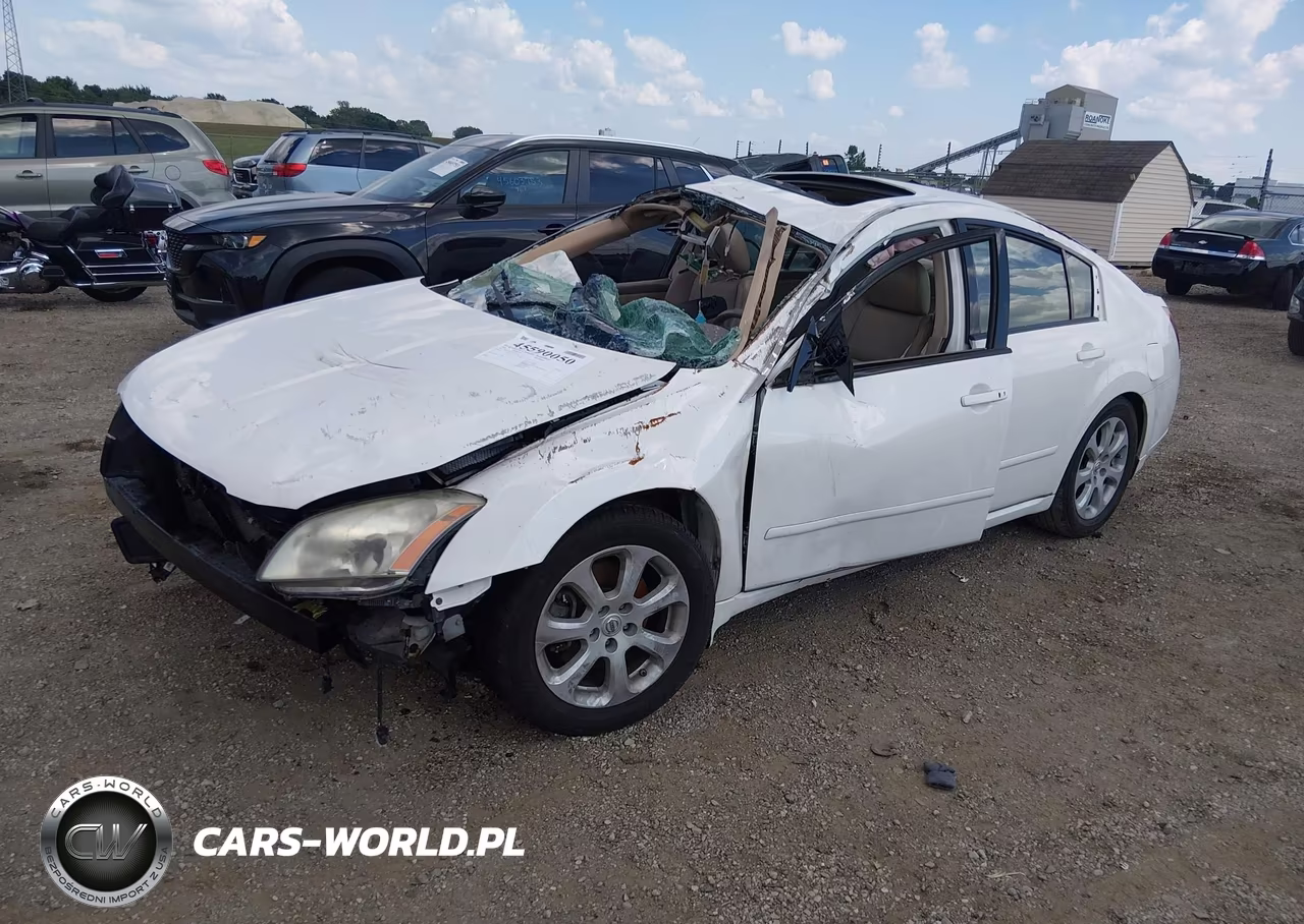 2008 Nissan Maxima 3.5 Sl VIN:1N4BA41E58C820744 - 2