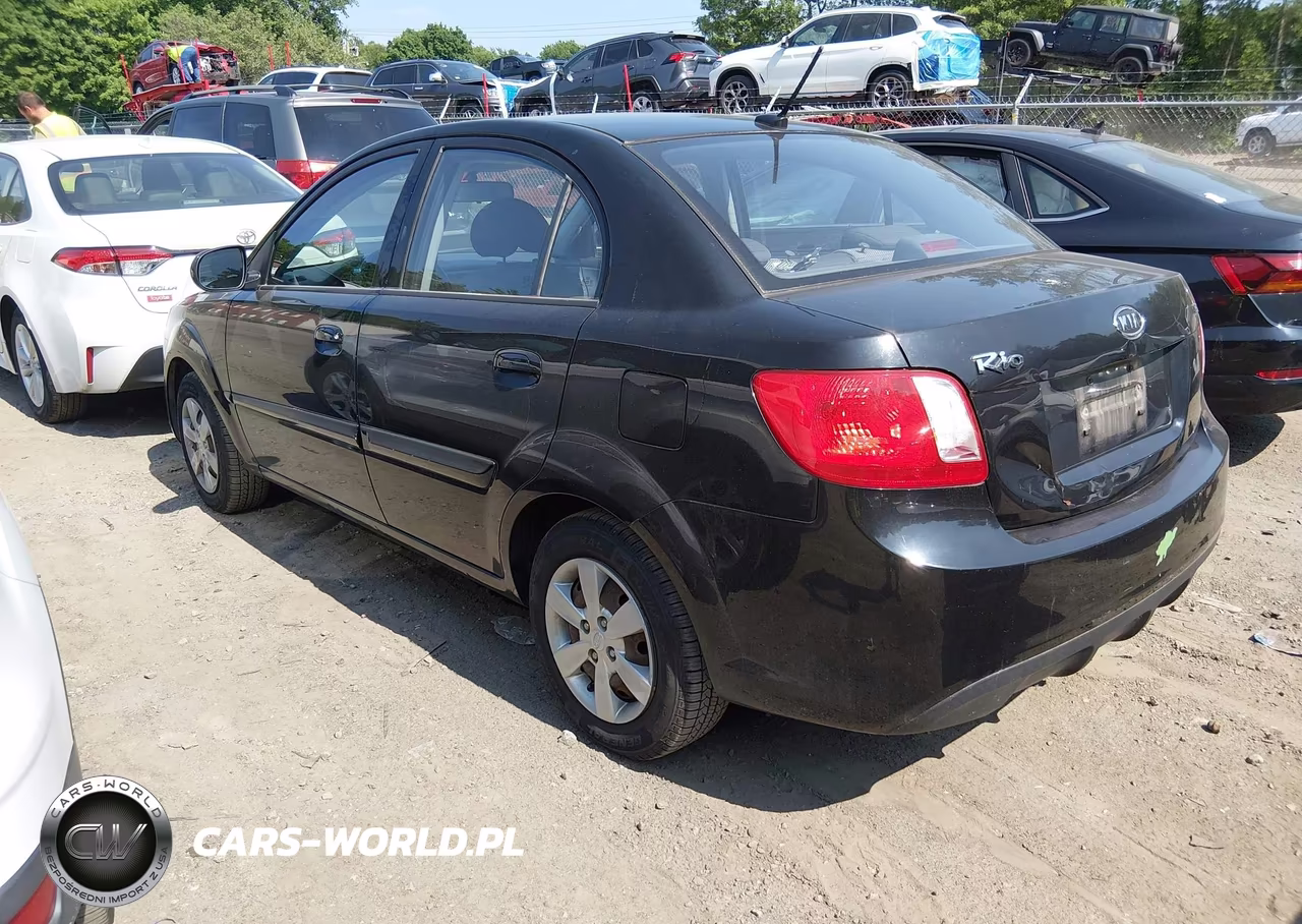 2010 Kia Rio Lx VIN:KNADH4A34A6655672 - 3