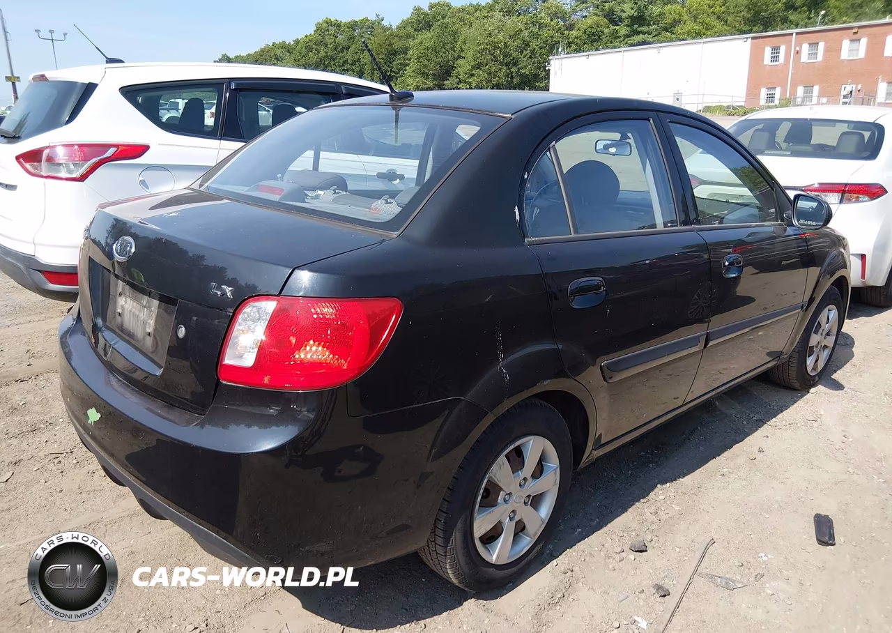 2010 Kia Rio Lx VIN:KNADH4A34A6655672 - 4