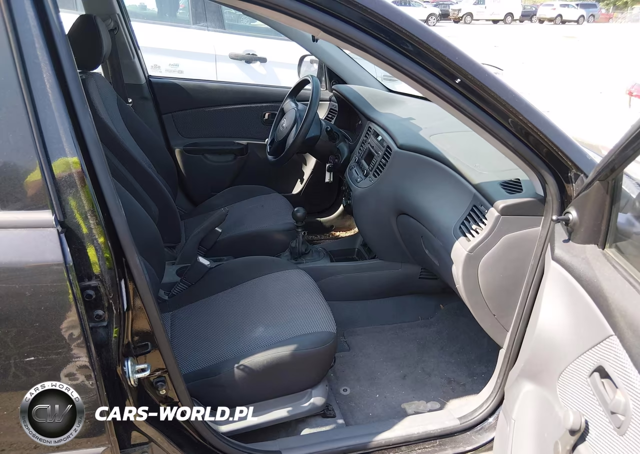 2010 Kia Rio Lx VIN:KNADH4A34A6655672 - 5