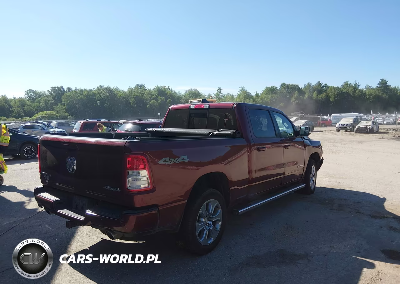2019 Ram 1500 Big Horn-Lone Star 4X4 6'4 Box VIN:1C6SRFMT8KN897880 - 4