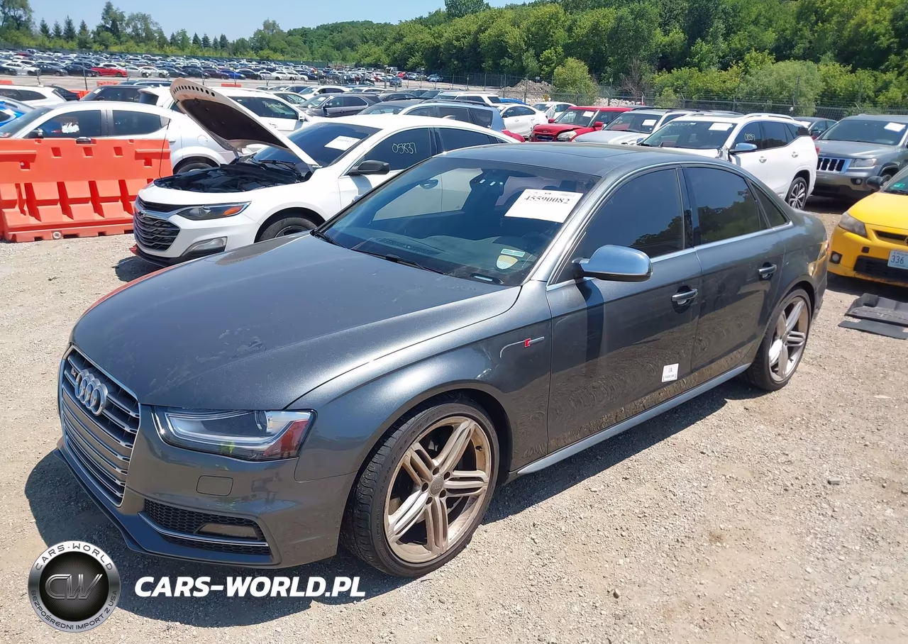 2015 Audi S4 3.0T Premium Plus VIN:WAUBGAFL0FA022205 - 2