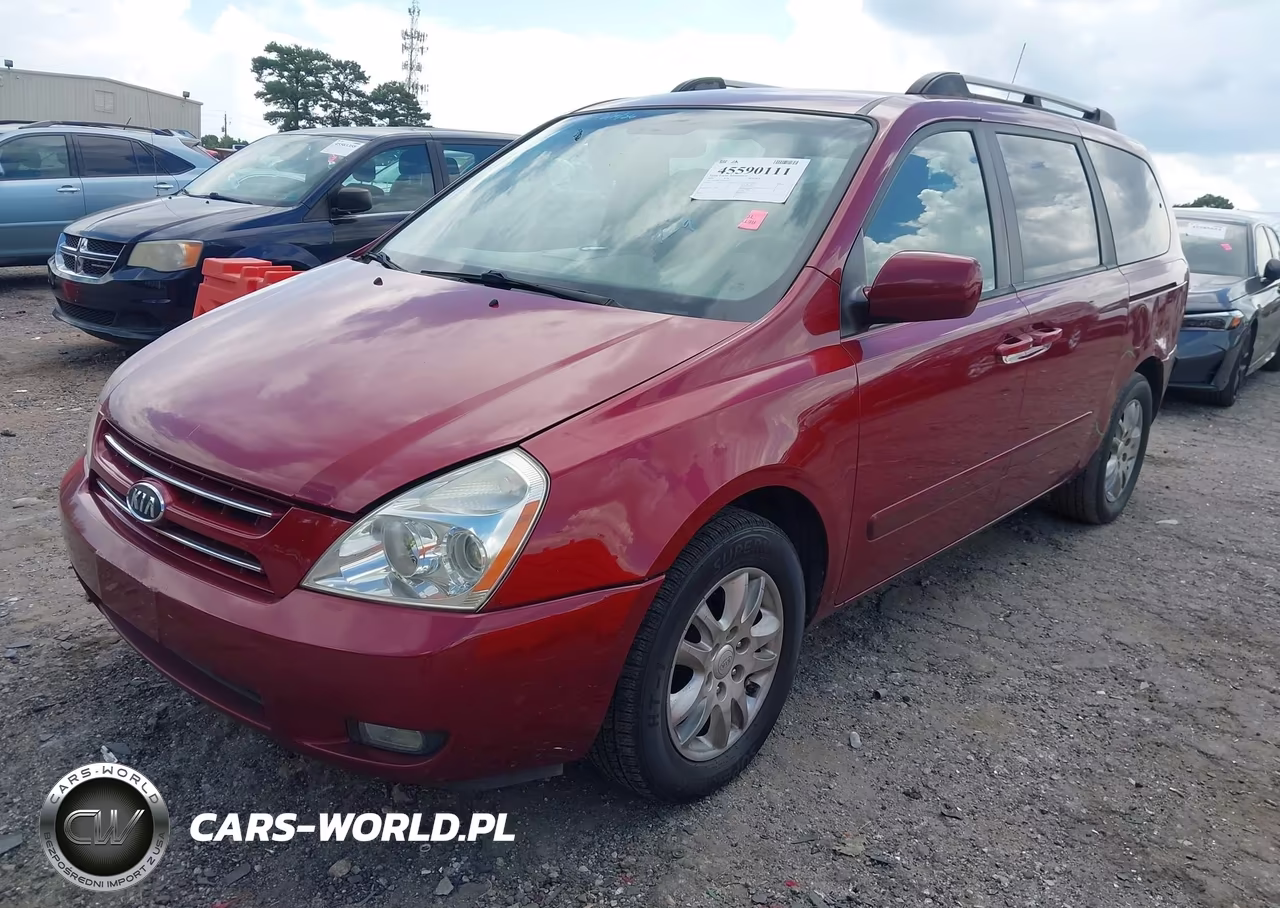 2009 Kia Sedona Ex VIN:KNDMB233496278262 - 2