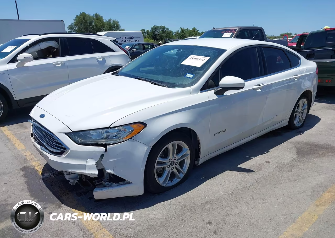 2018 Ford Fusion Hybrid Se VIN:3FA6P0LU6JR274413 - 2