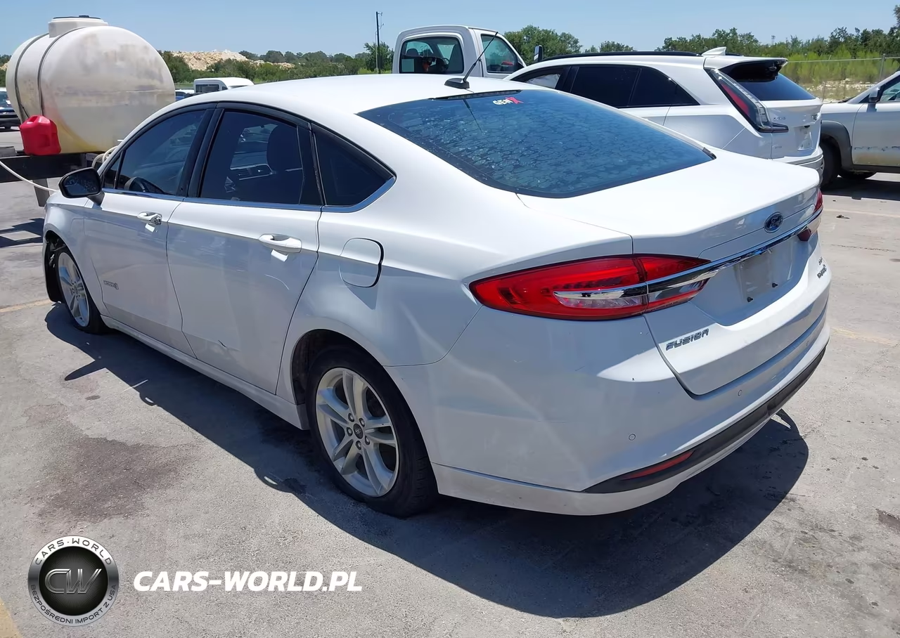 2018 Ford Fusion Hybrid Se VIN:3FA6P0LU6JR274413 - 3