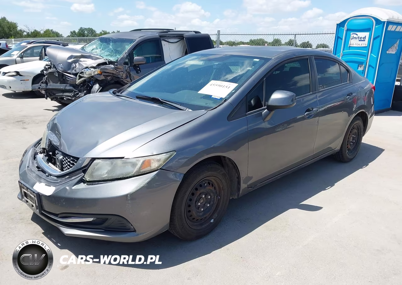 2013 Honda Civic Lx VIN:19XFB2F59DE293364 - 2
