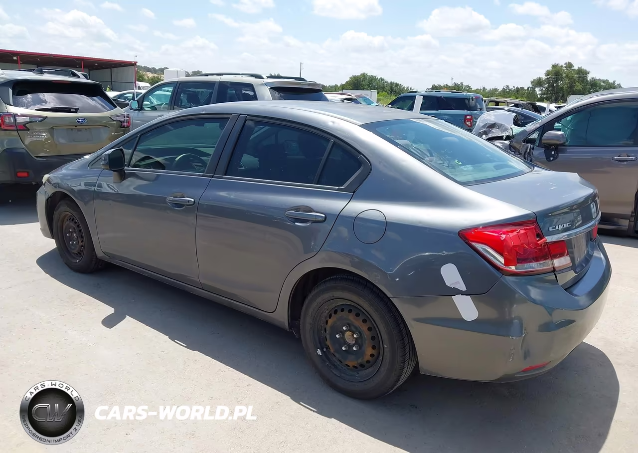 2013 Honda Civic Lx VIN:19XFB2F59DE293364 - 3
