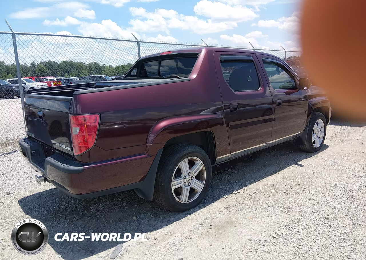 2009 Honda Ridgeline Rtl VIN:5FPYK16529B104808 - 4