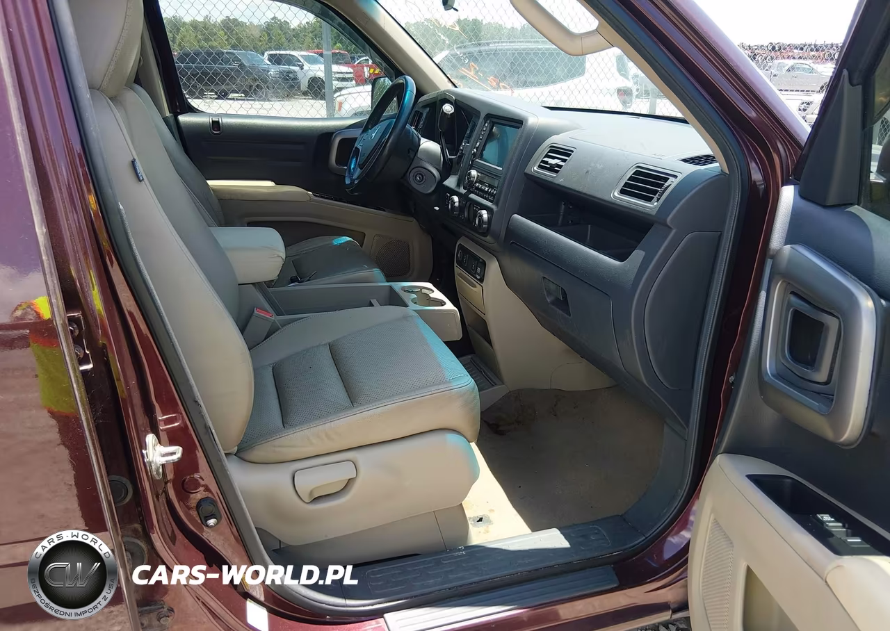 2009 Honda Ridgeline Rtl VIN:5FPYK16529B104808 - 5