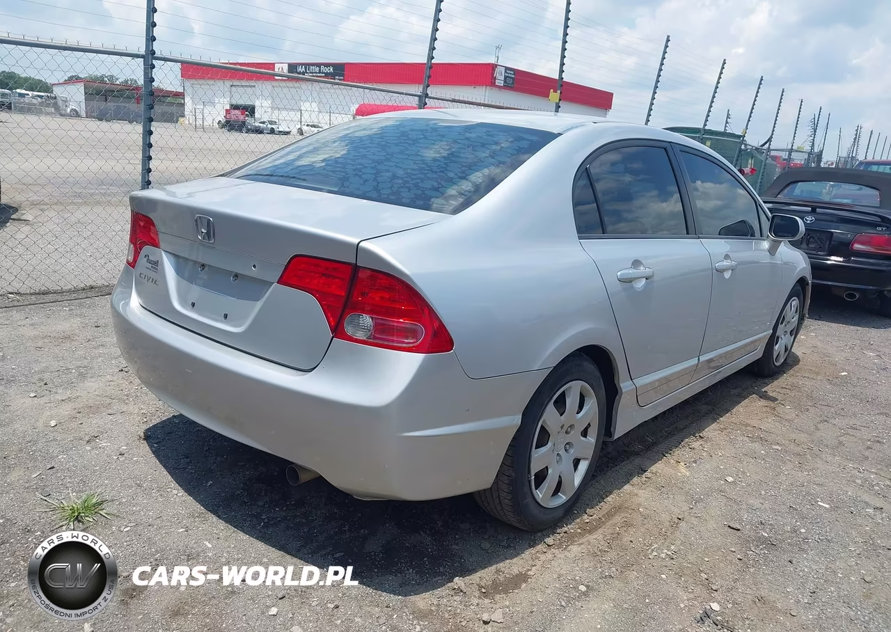 2007 Honda Civic Lx VIN:1HGFA16577L106794 - 4