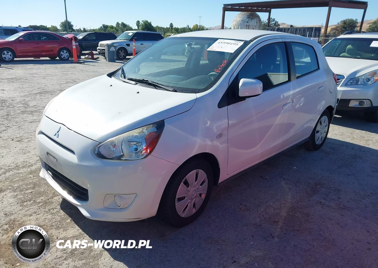 2015 Mitsubishi Mirage De VIN:ML32A3HJ9FH040529 - 2