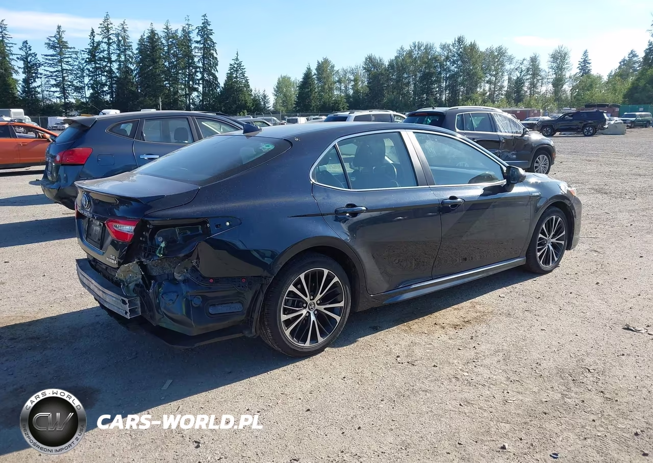2020 Toyota Camry Se Hybrid VIN:4T1G31AK2LU521631 - 4
