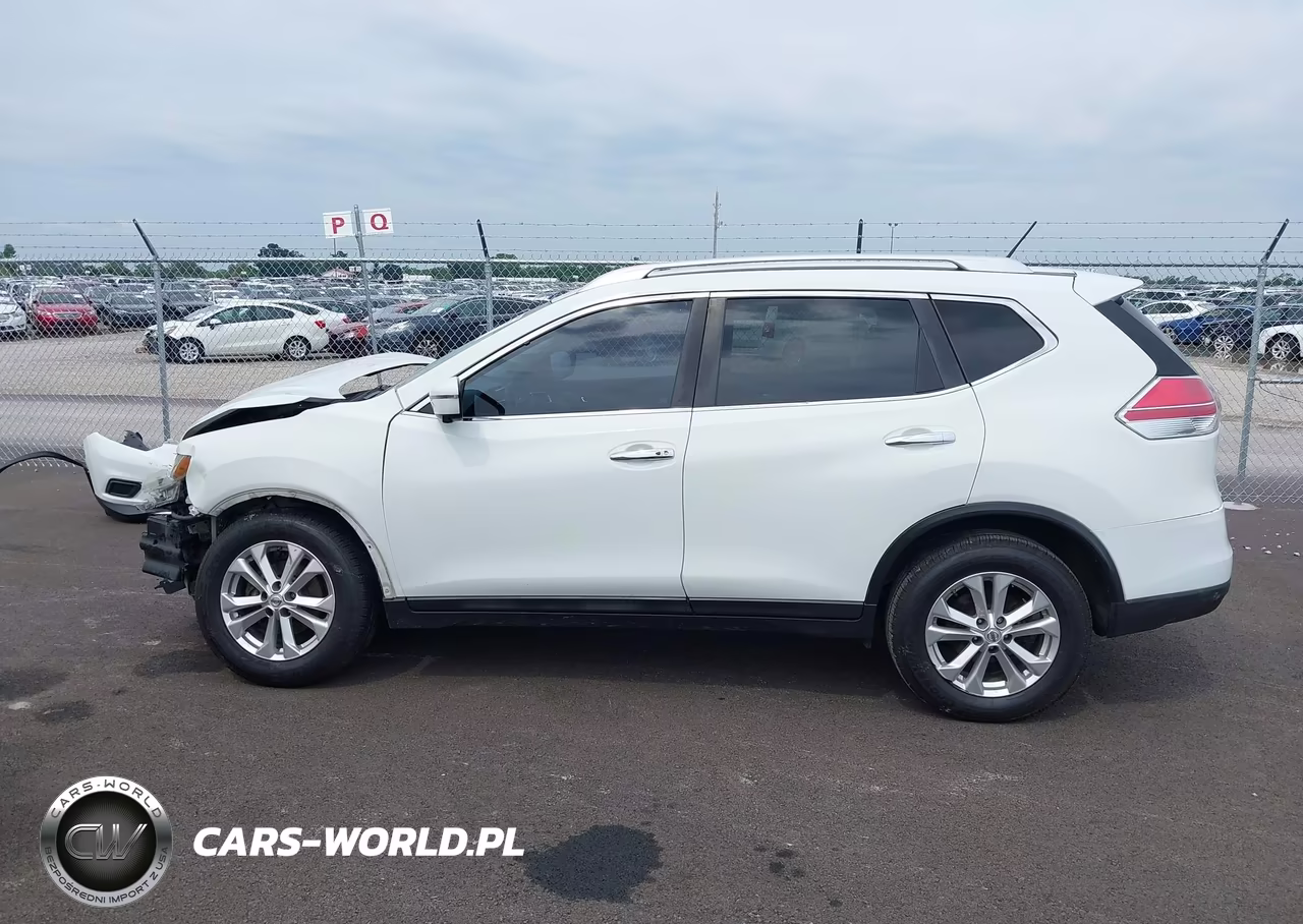 2016 Nissan Rogue Sv VIN:KNMAT2MV4GP630831 - 15