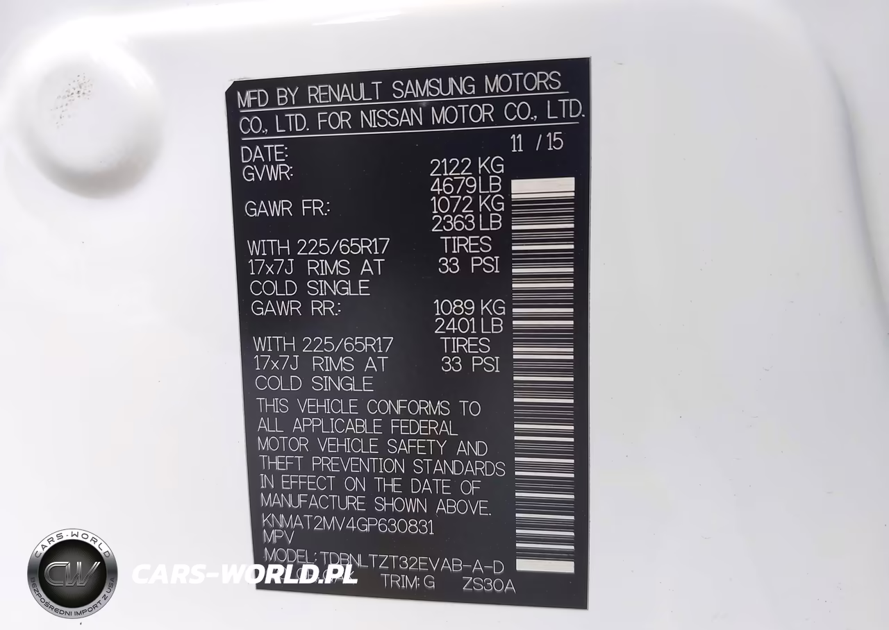 2016 Nissan Rogue Sv VIN:KNMAT2MV4GP630831 - 9