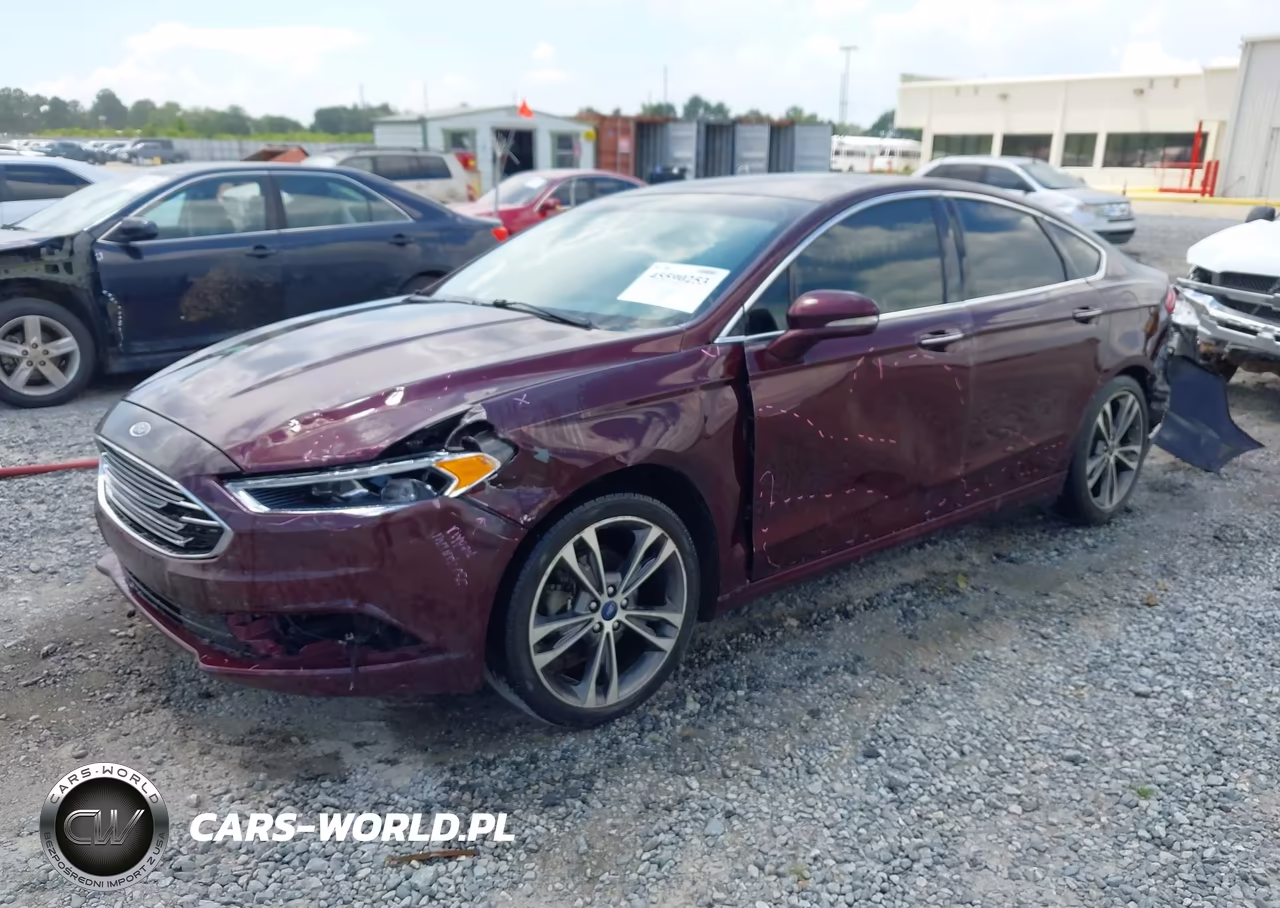 2018 Ford Fusion Titanium VIN:3FA6P0K9XJR228872 - 2