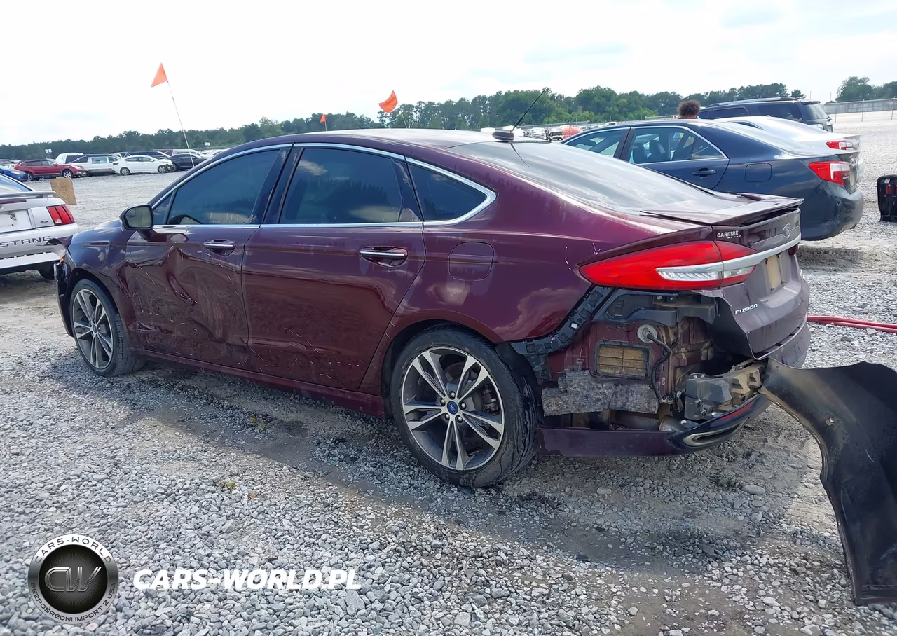 2018 Ford Fusion Titanium VIN:3FA6P0K9XJR228872 - 3