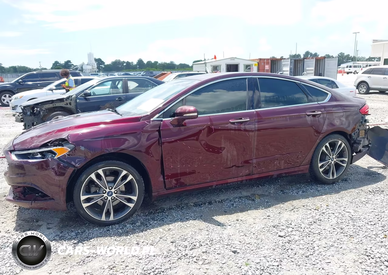 2018 Ford Fusion Titanium VIN:3FA6P0K9XJR228872 - 6
