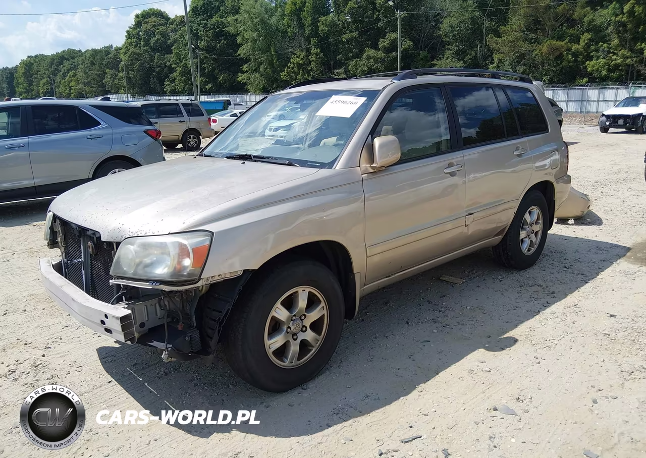 2007 Toyota Highlander 3Rd Row VIN:JTEDP21A870144420 - 2