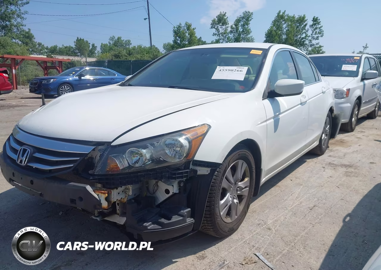 2012 Honda Accord 2.4 Lx-P VIN:1HGCP2F44CA009217 - 2