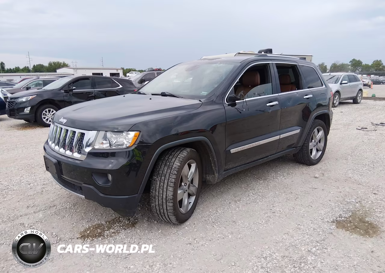 2013 Jeep Grand Cherokee Overland VIN:1C4RJFCG6DC646003 - 2
