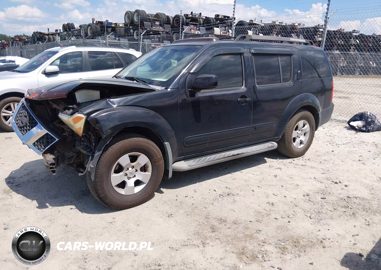 2007 Nissan Pathfinder Se VIN:5N1AR18W87C615313 - 2