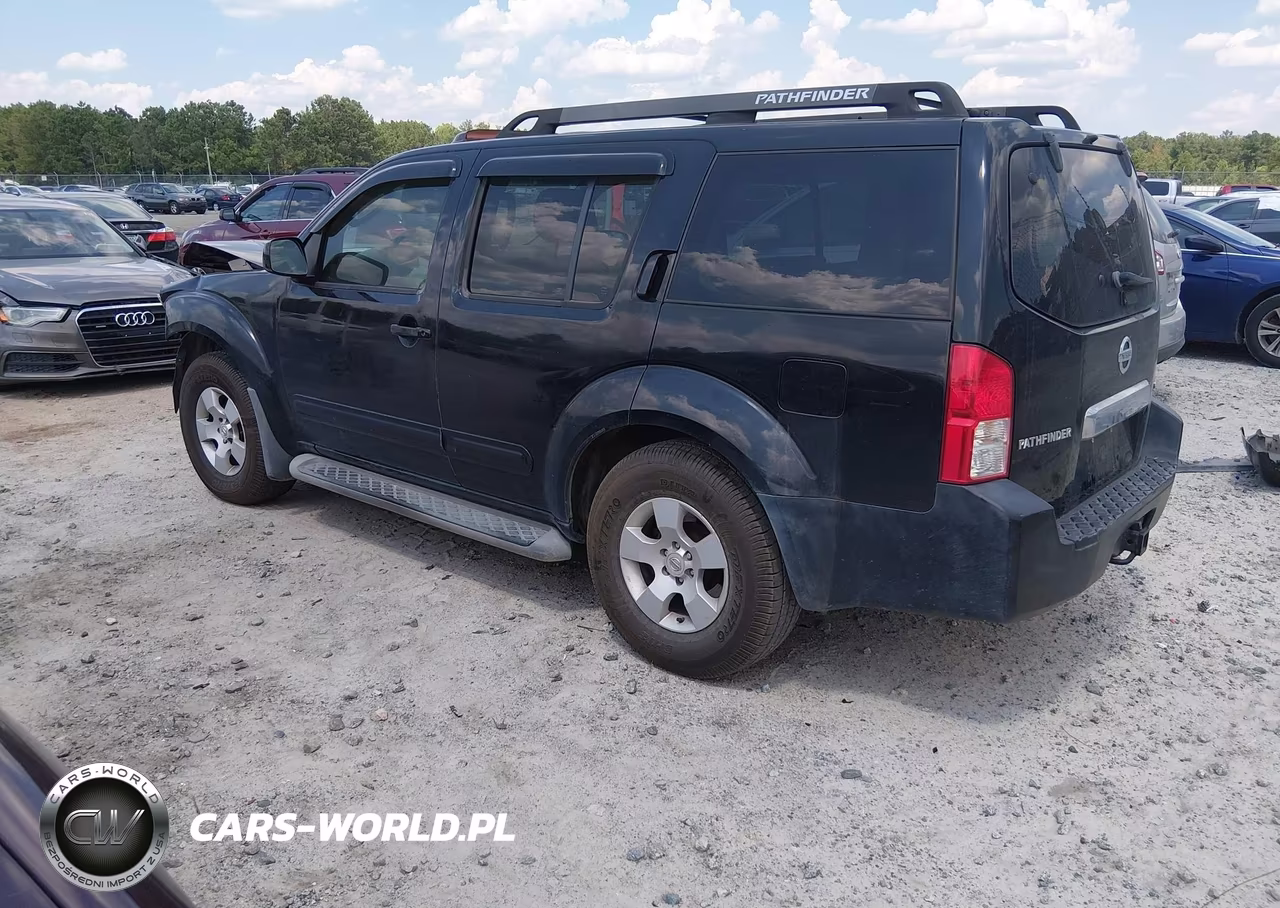 2007 Nissan Pathfinder Se VIN:5N1AR18W87C615313 - 3