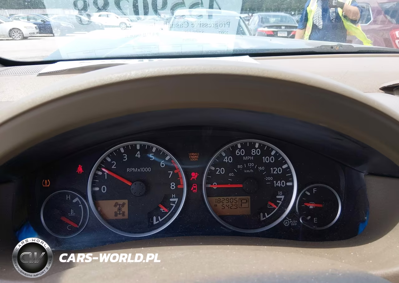 2007 Nissan Pathfinder Se VIN:5N1AR18W87C615313 - 7