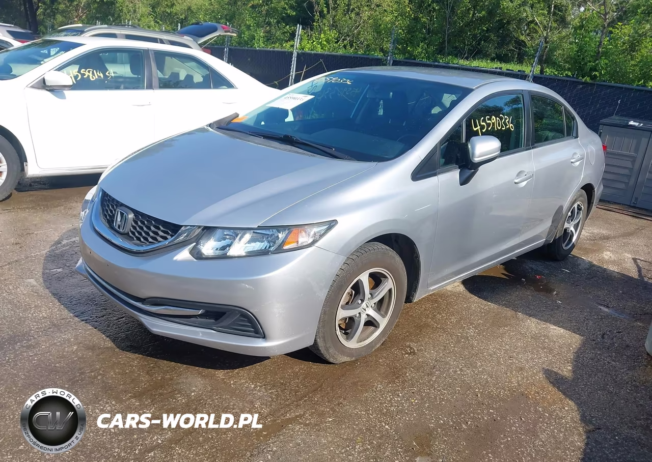 2015 Honda Civic Se VIN:19XFB2F7XFE104337 - 2