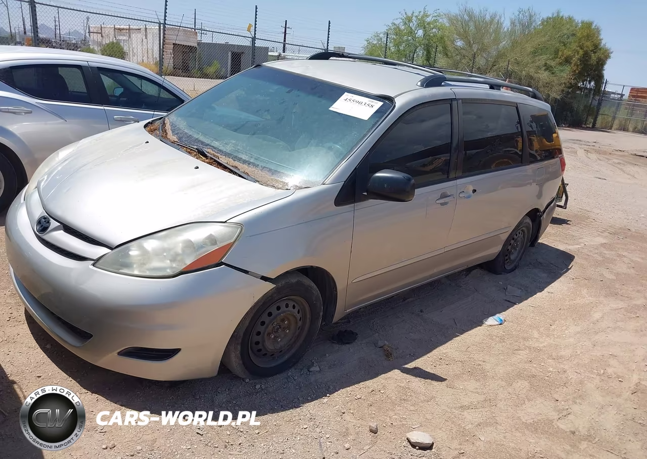 2007 Toyota Sienna Le VIN:5TDZK23C57S054307 - 2