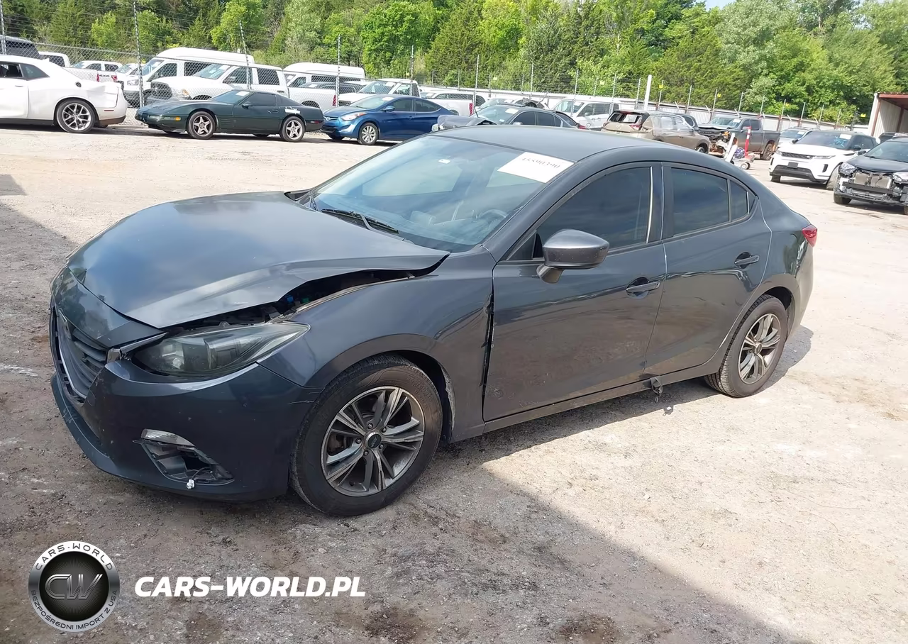 2014 Mazda Mazda3 I Sport VIN:JM1BM1U76E1210842 - 2