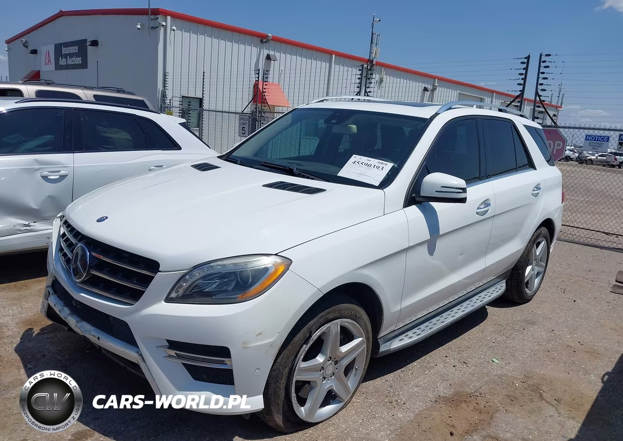 2014 Mercedes-Benz Ml 550 4Matic VIN:4JGDA7DB9EA394923 - 2