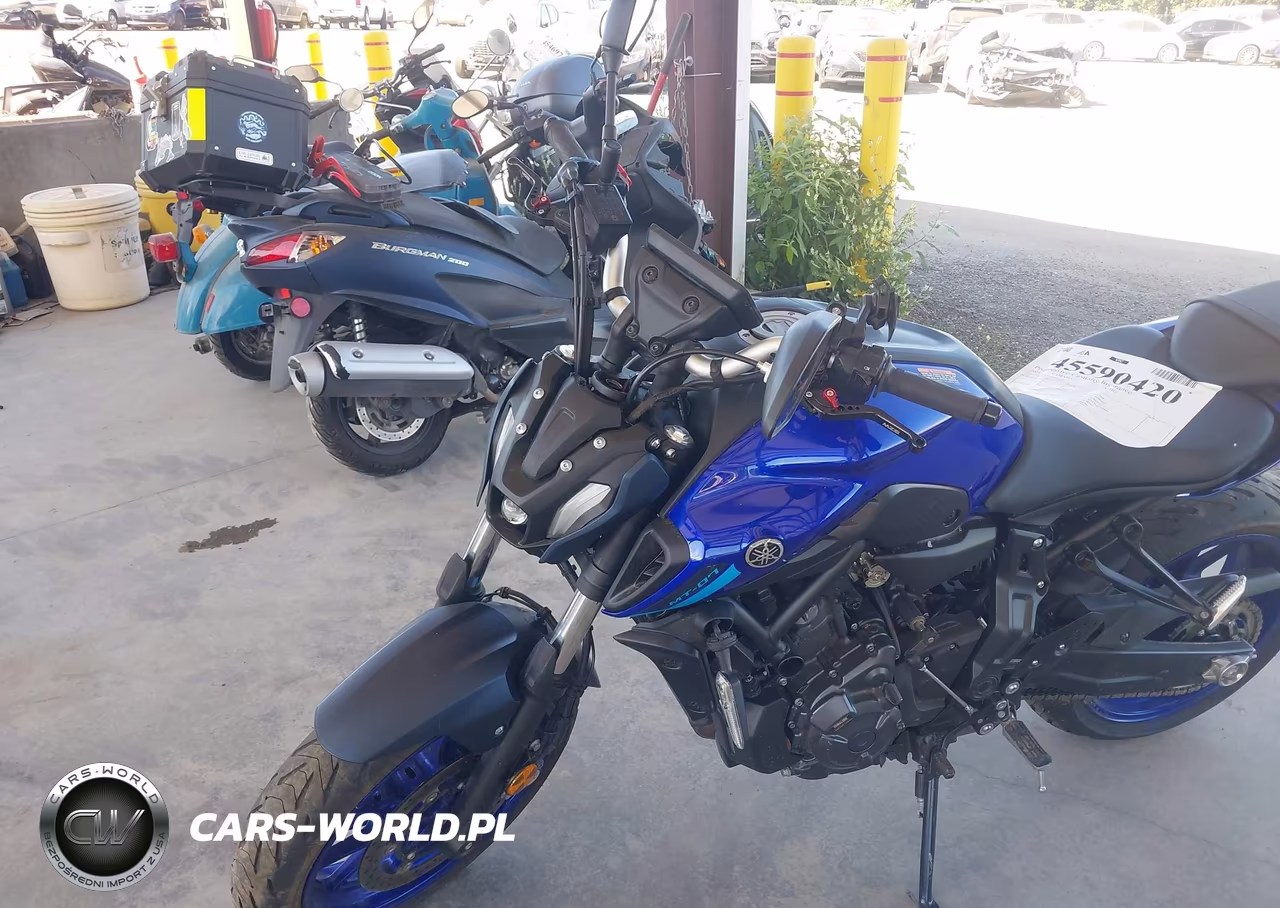 2024 Yamaha Mt07 VIN:JYARM32EXRA008955 - 2