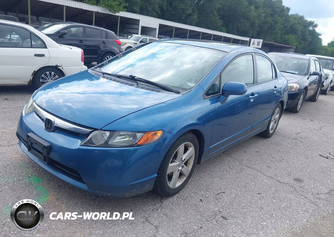 2008 Honda Civic Ex-L VIN:1HGFA16948L118521 - 2