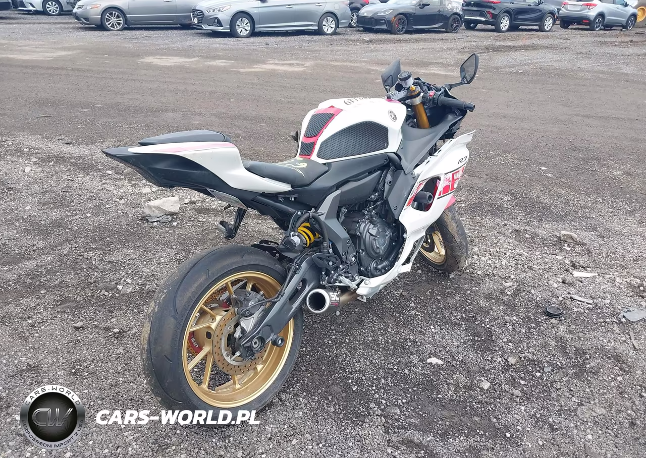 2022 Yamaha Yzfr7 VIN:JYARM38E1NA003077 - 4