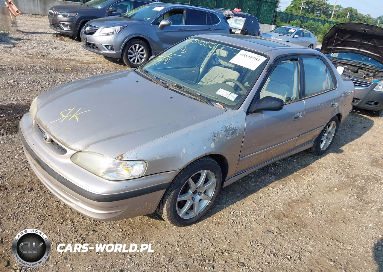1999 Toyota Corolla Le VIN:2T1BR12E0XC110401 - 2