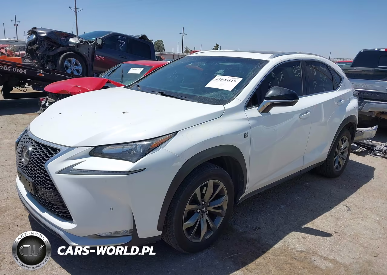 2016 Lexus Nx 200T F Sport VIN:JTJBARBZ6G2077537 - 2