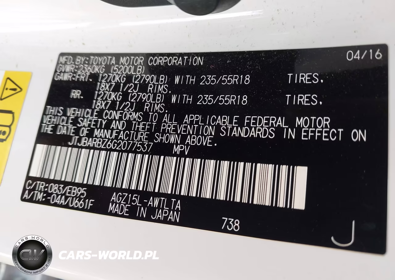 2016 Lexus Nx 200T F Sport VIN:JTJBARBZ6G2077537 - 9