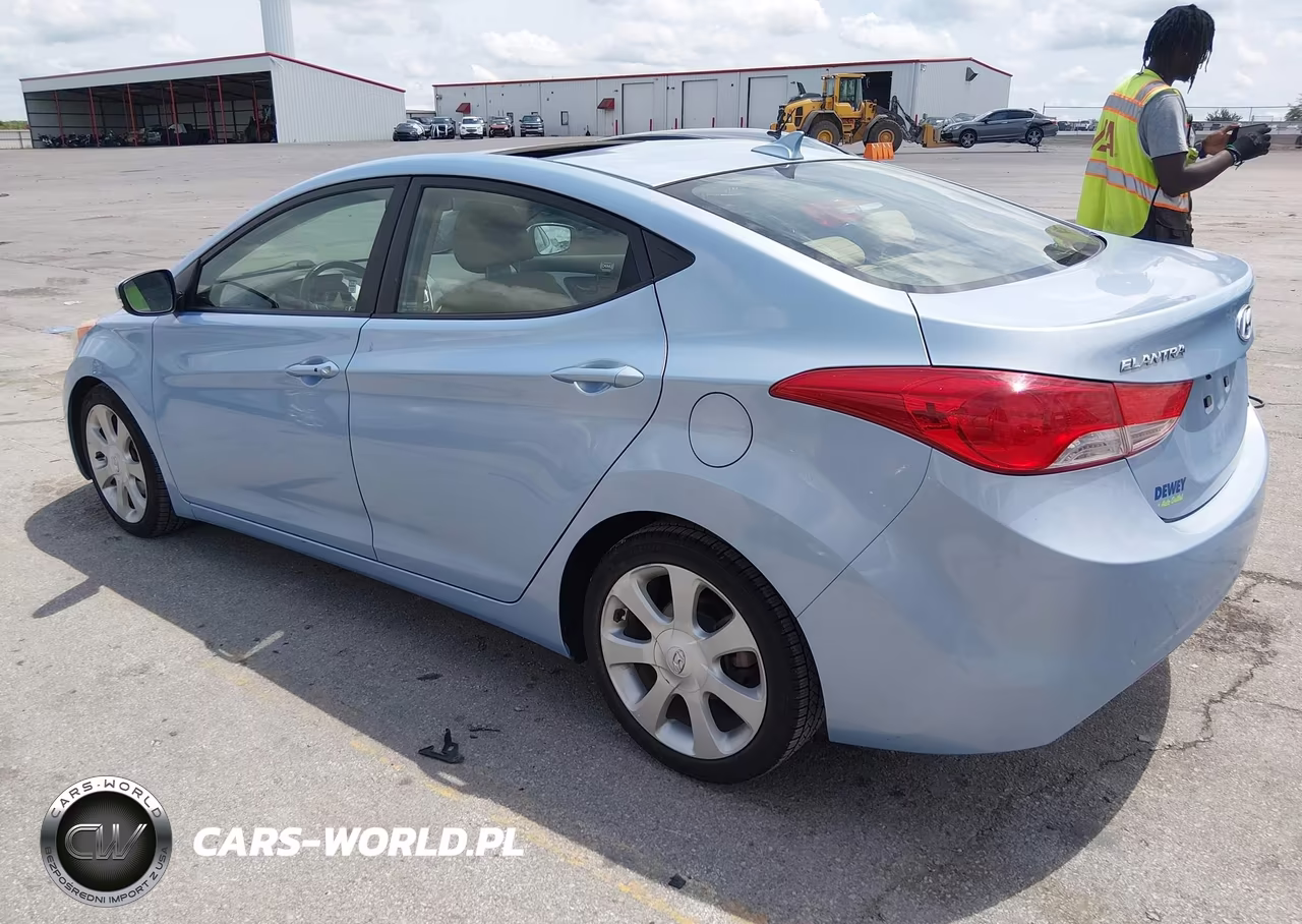 2011 Hyundai Elantra Limited (Ulsan Plant) VIN:KMHDH4AE3BU137887 - 3